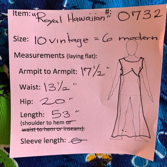 🌺 Vintage Bright Barkcloth Muumuu Maxi-Dress 🌺 - Picture 12 of 12